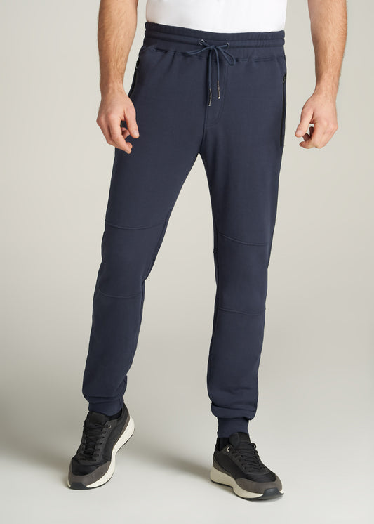 Wearever French Terry Men's Tall Joggers in Navy