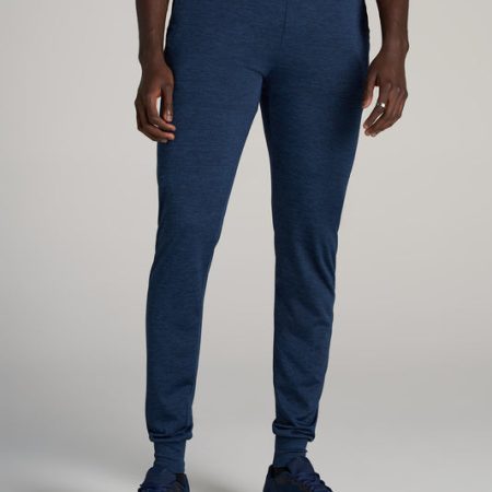 A.T. Performance Engineered Joggers for Tall Men in Navy Mix