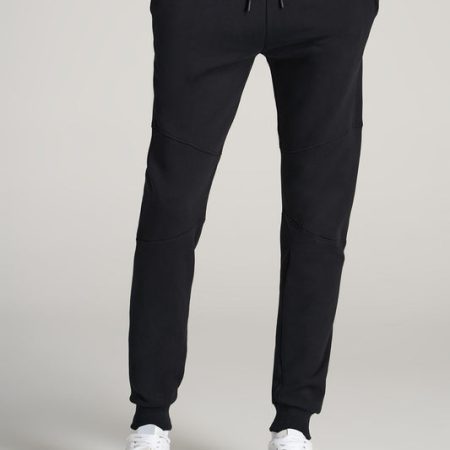 Wearever Fleece Joggers for Tall Men in Black