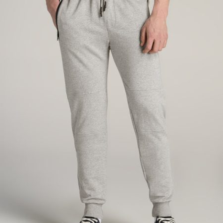 Wearever French Terry Men's Tall Joggers in Grey Mix