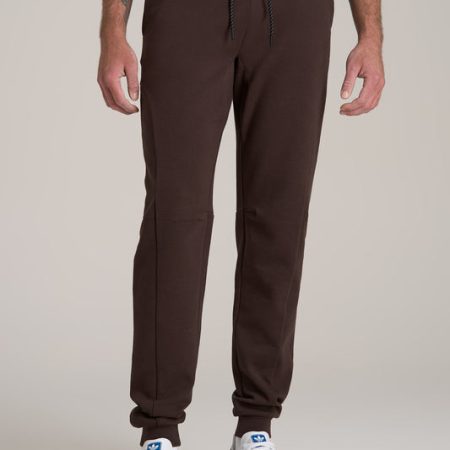 Tall Men's Utility Fleece Joggers in Espresso