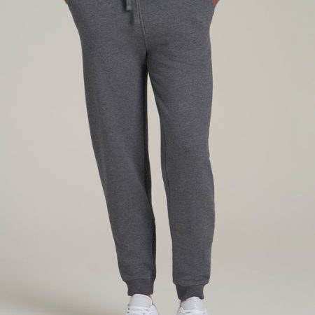 Wearever 2.0 Fleece Joggers for Tall Men in Charcoal Mix