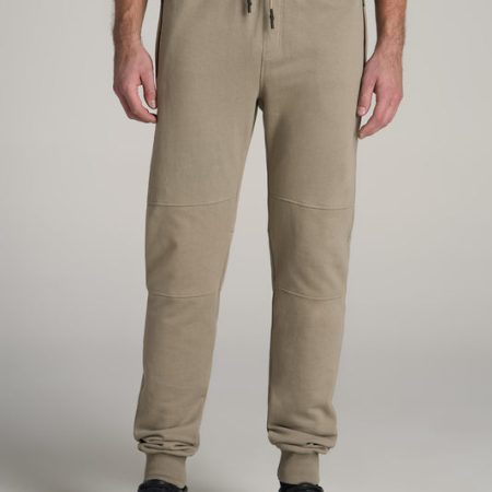 Wearever French Terry Men's Tall Joggers in Khaki