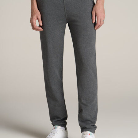 Wearever French Terry Sweatpants for Tall Men in Charcoal Mix