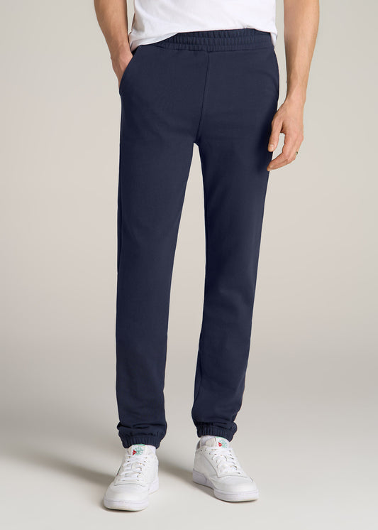 Wearever French Terry Sweatpants for Tall Men in Navy