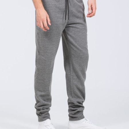 2t Joe Regular Fit Open Hem Tall Joggers (charcoal)