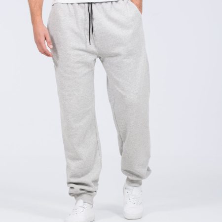 2t Stuart Oversized Tall Joggers (heather grey)