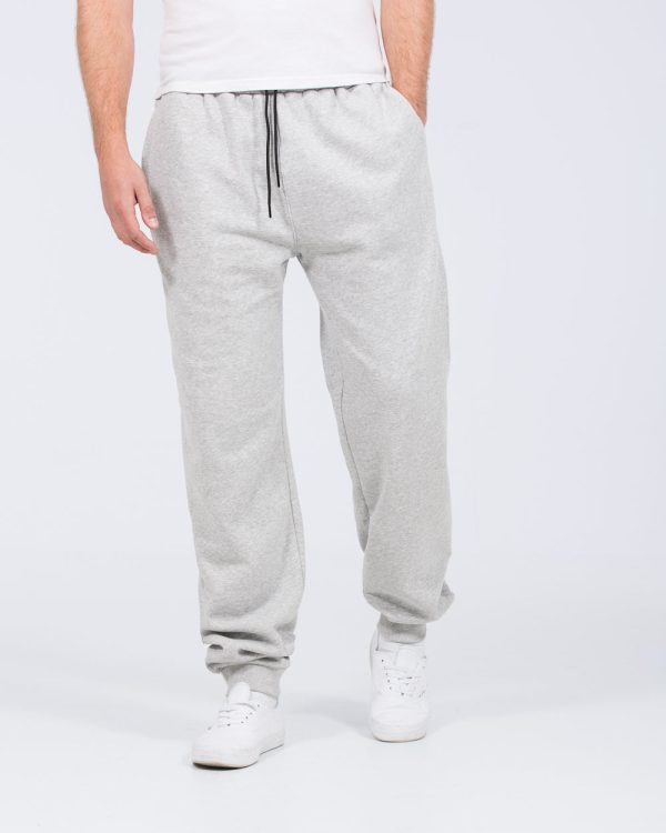 2t Stuart Oversized Tall Joggers (heather grey)