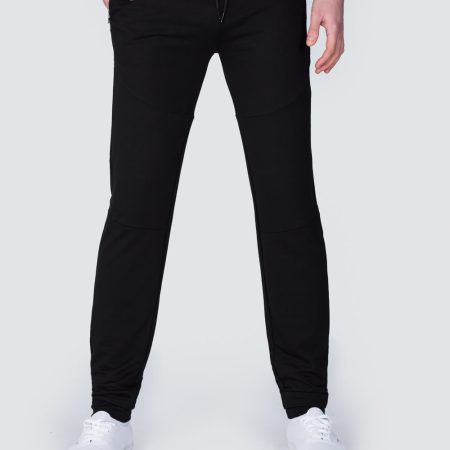 2t Declan Slim Fit Tall Training Joggers (black)