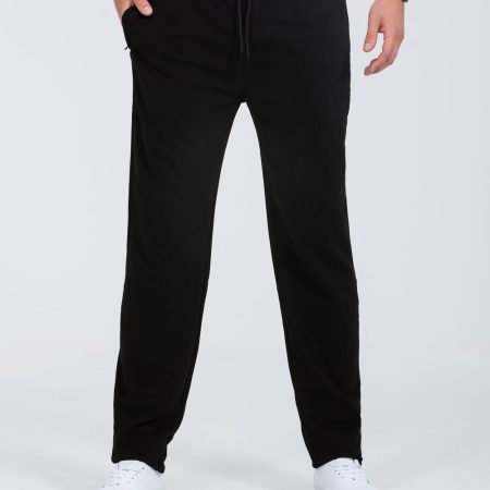 2t Joe Regular Fit Open Hem Tall Joggers (black)