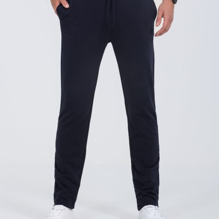 2t Chris Slim Fit Open Hem Tall Joggers (navy)