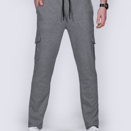 2t Hugo Slim Fit Tall Cargo Joggers (charcoal)